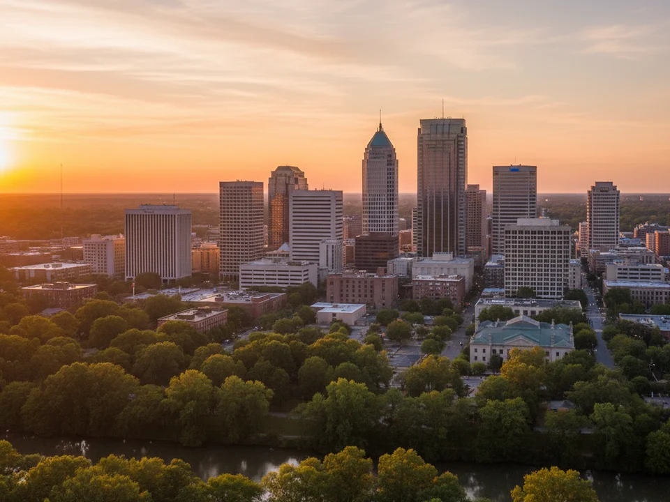 Greensboro-High Point cityscape