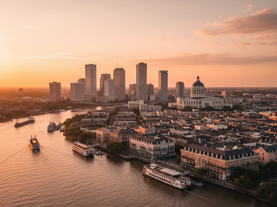 New Orleans cityscape
