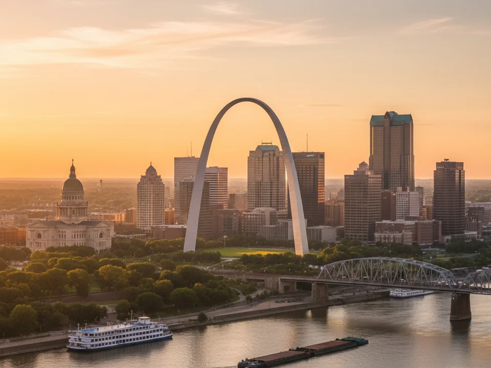 St. Louis cityscape
